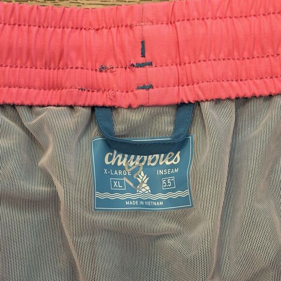 Chubbies The Hermosas 5.5” Swim Trunks Men’s Size XL NWT Summer Beach Athletic - Picture 4 of 7